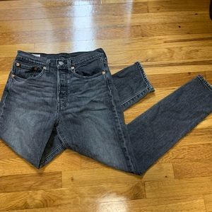 Levi’s 501 skinny jeans- coal black
